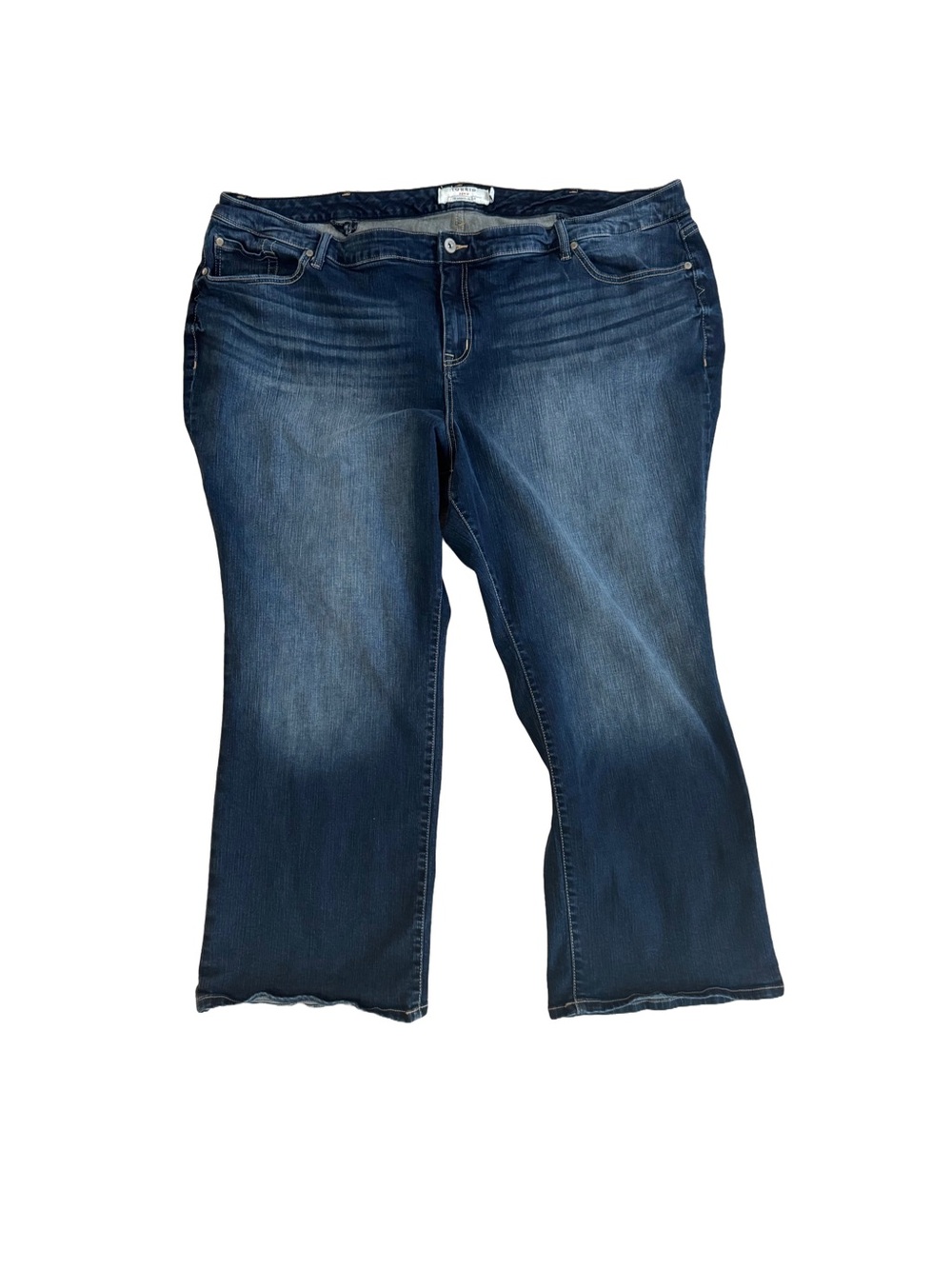 Torrid Bootcut Jeans 30S Short Dark Wash Stretch Denim